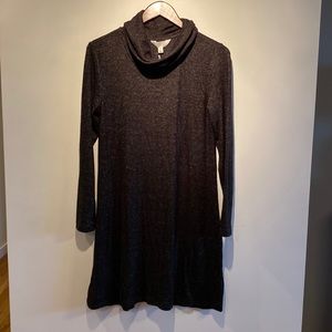 Cowl neck dress
